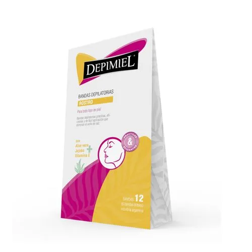 Depimiel Bandas depilatorias rostro Depimiel x 12 uni