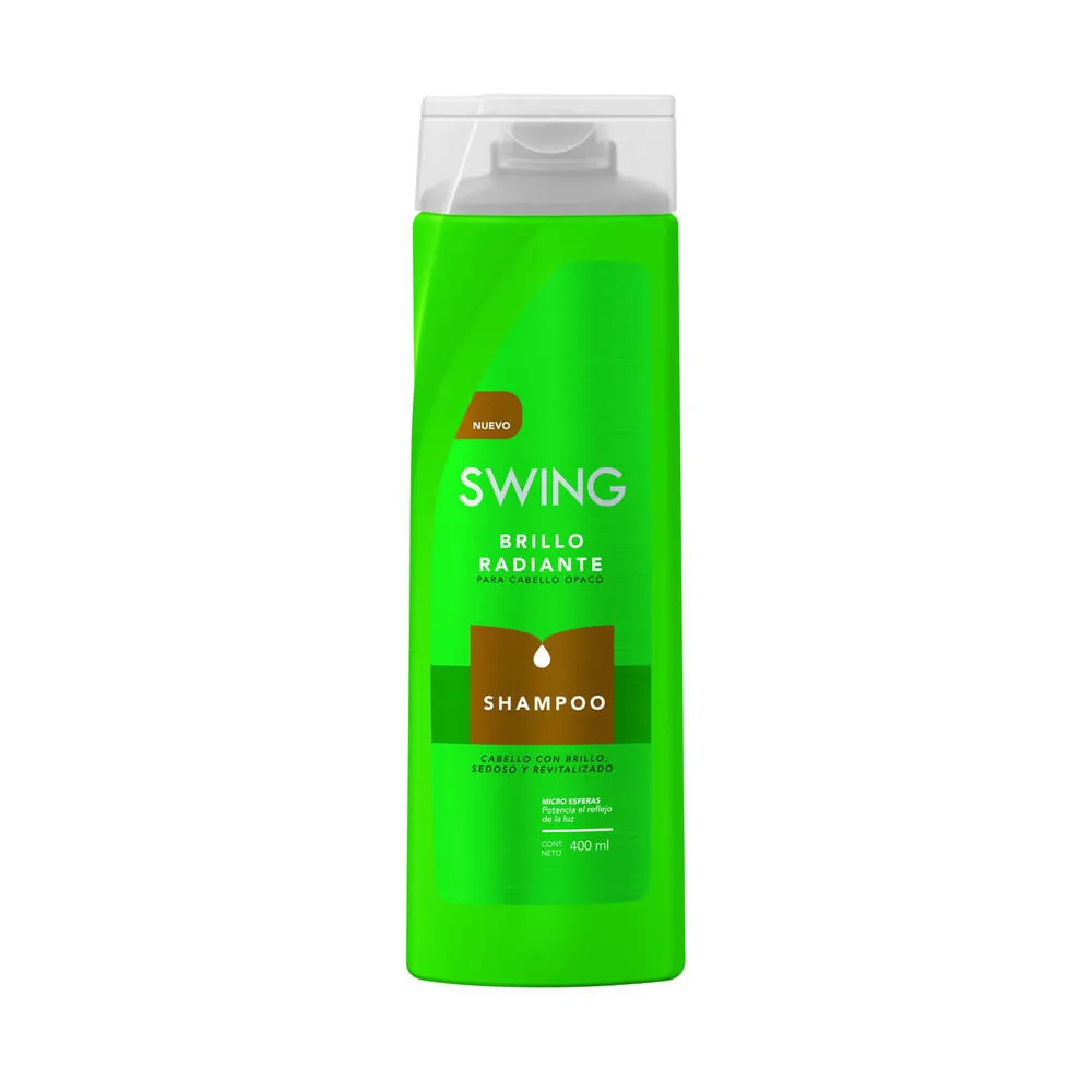 Swing Shampoo Swing brillo radiante 400 cc.