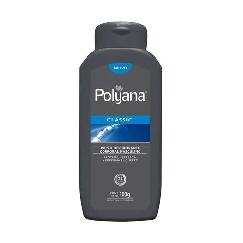 Polyana Talco corporal masculino Polyana 100 g.