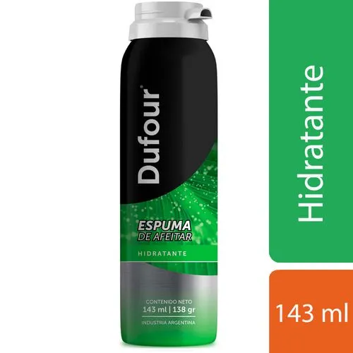 Dufour Espuma de afeitar hidratante Dufour 138 g.