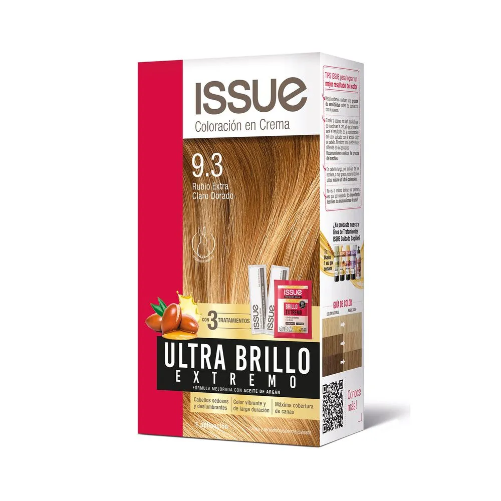 Issue Color permanente Issue kit N9.3 brillo extremo 1 uni