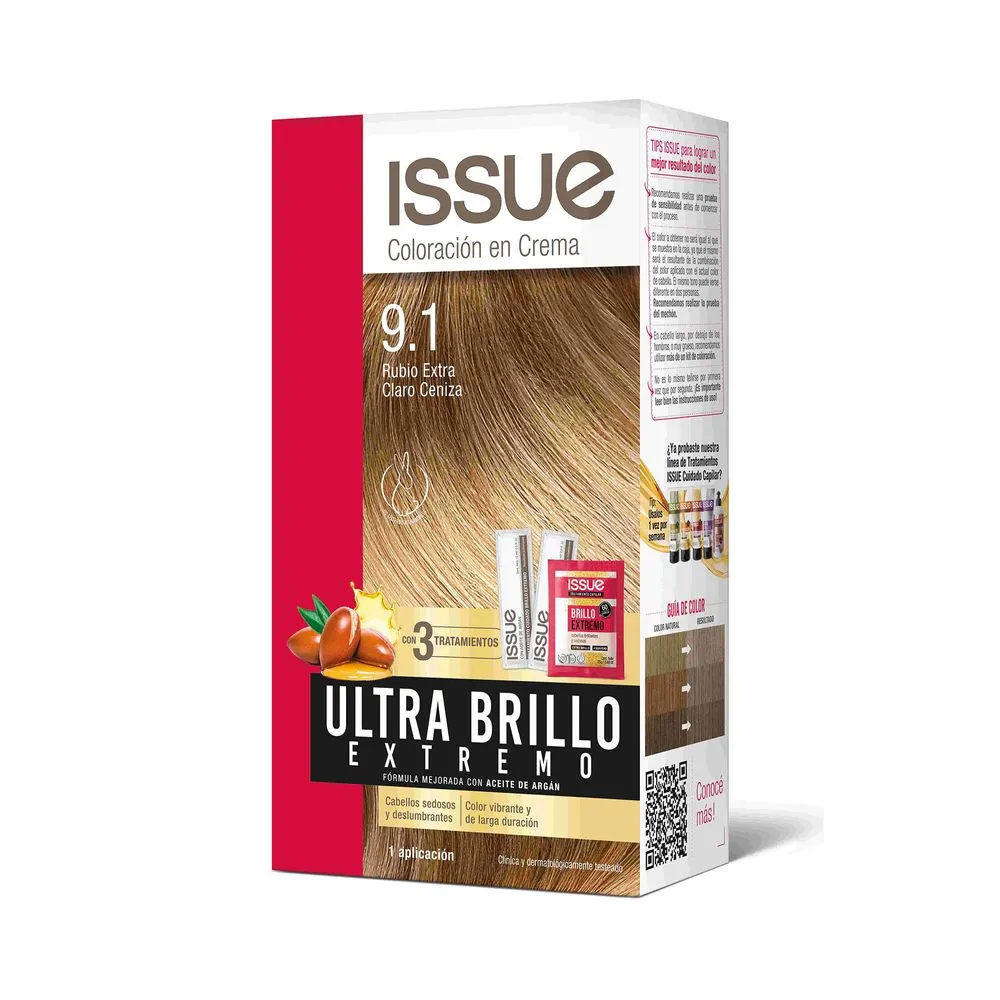 Issue Color permanente kit N9.1 Issue brillo extremo 1 uni