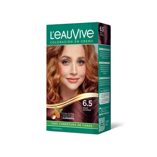 LeauVive Color permanente L'eauVive kit N6.5 rojo intenso 1 uni