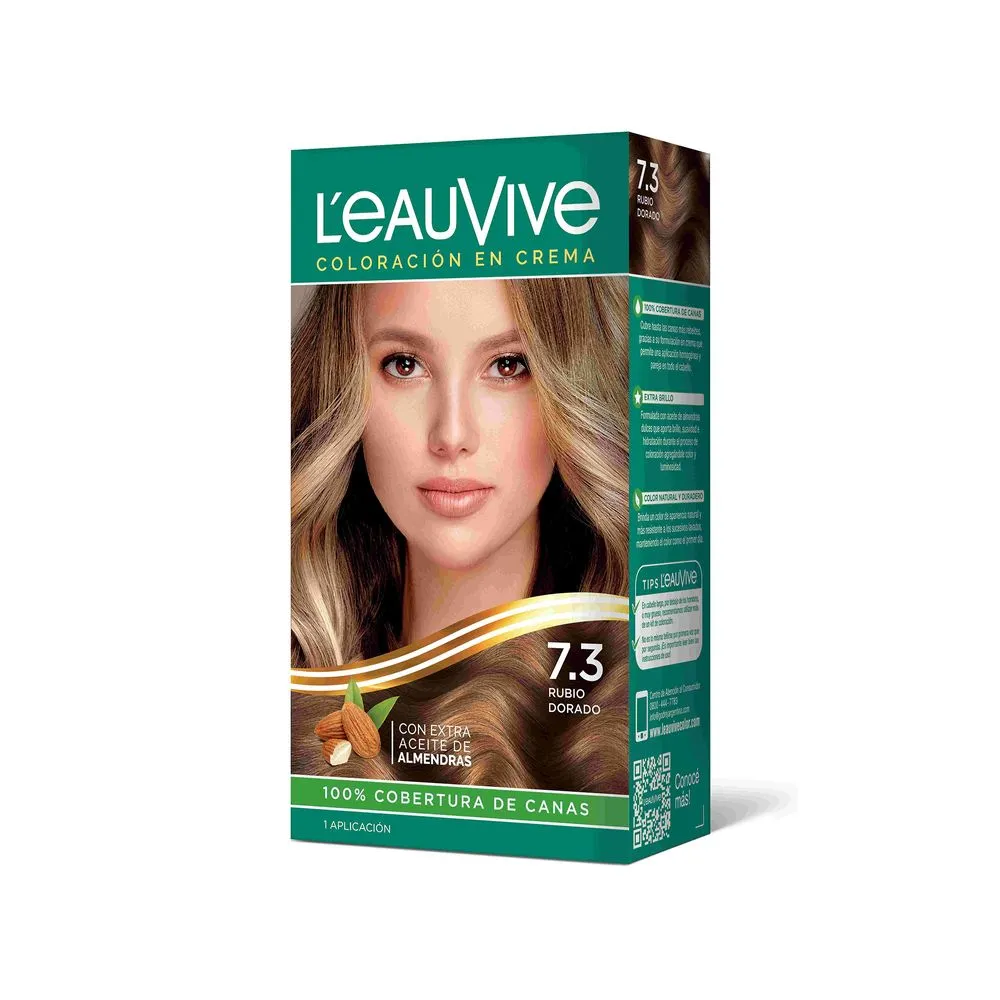 LeauVive Color permanente L'eauVive kit N 7.3 rubio dorado 1 uni