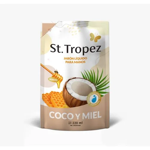 St Tropez Jabón líquido St Tropez de coco y miel dp 220 ml