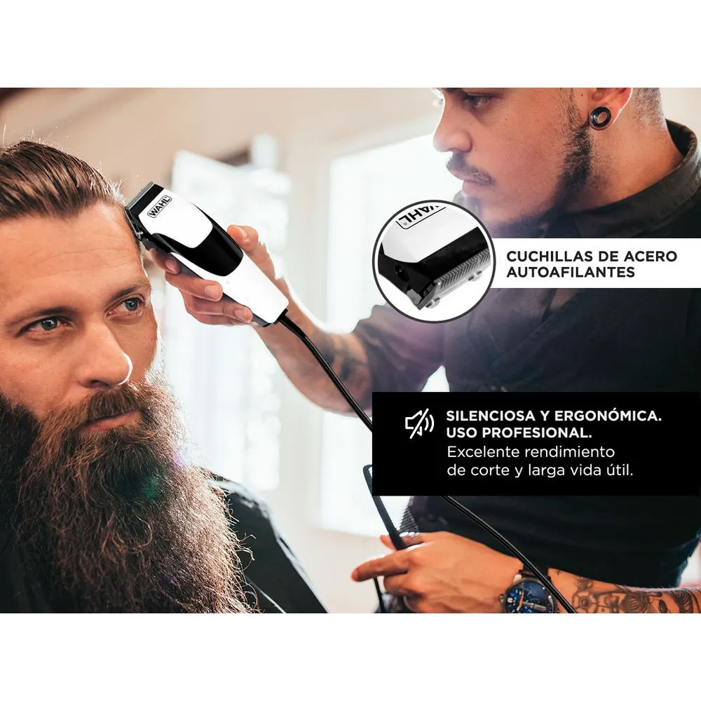 Wahl Maquina de Cortar Pelo Wahl Quickcut Clipper eléctrico 16 Piezas