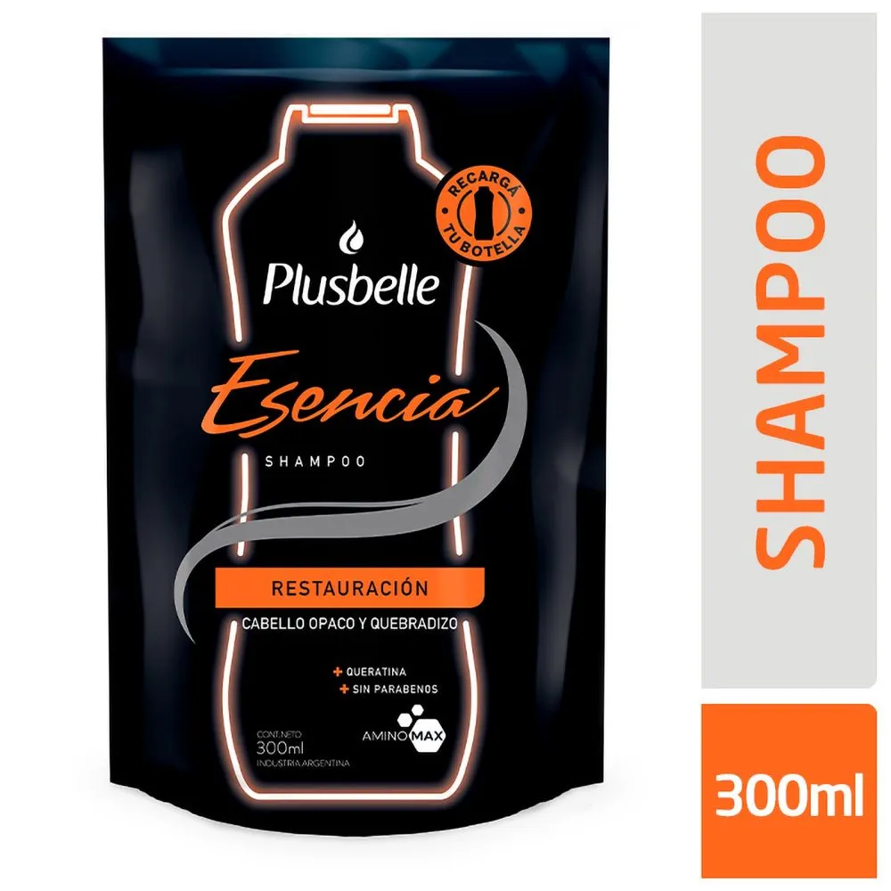 Plusbelle Plusbelle Esencia Shampoo Restauración 300 ml