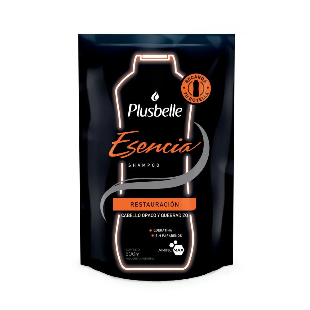 Plusbelle Plusbelle Esencia Shampoo Restauración 300 ml