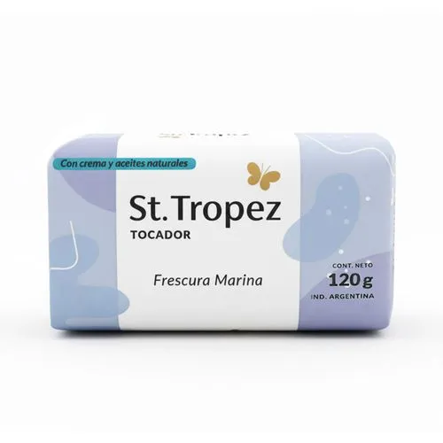 St Tropez Jabón de tocador St Tropez frescura marina 120 grs