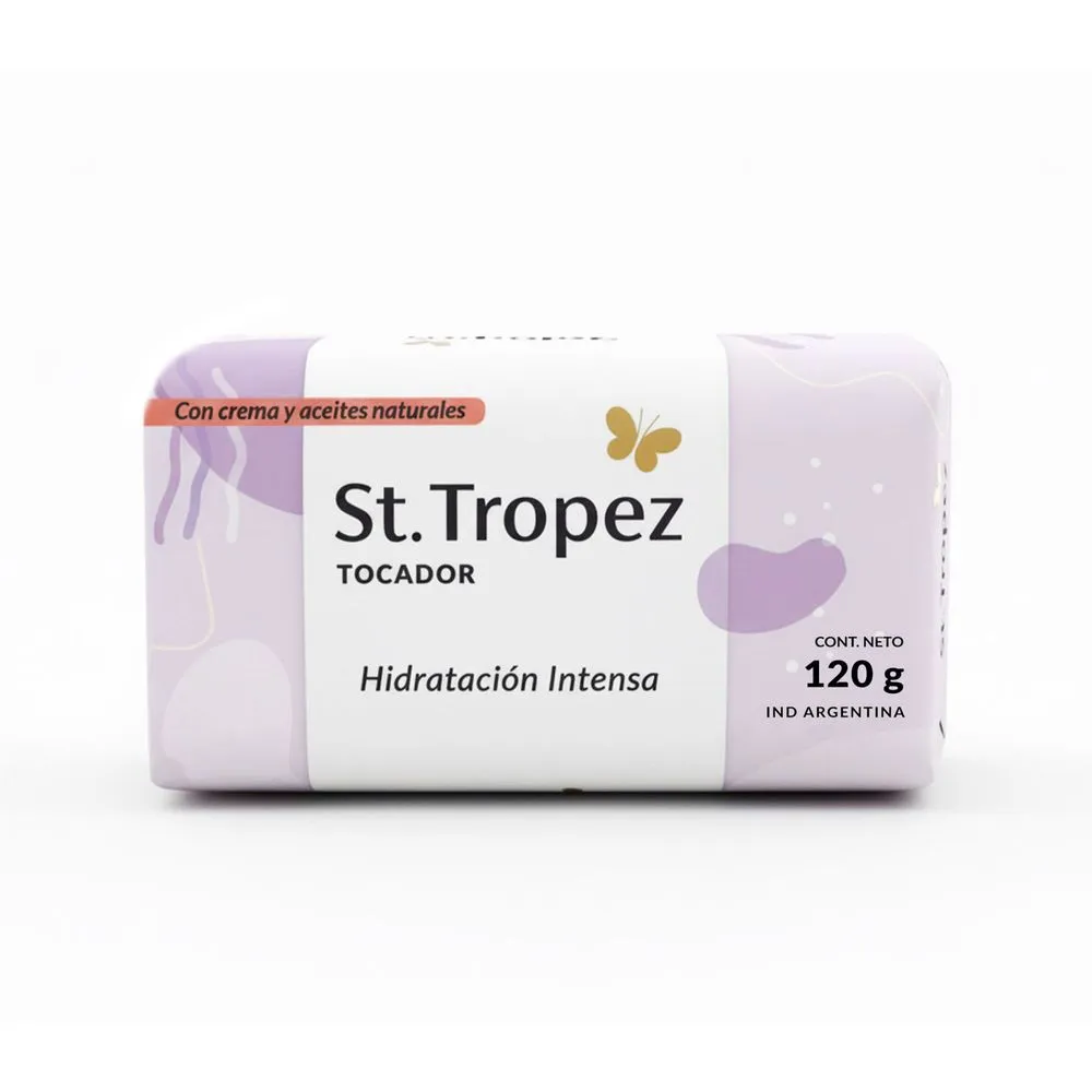 St Tropez Jabón de tocador St Tropez hidratación intensa 120 grs