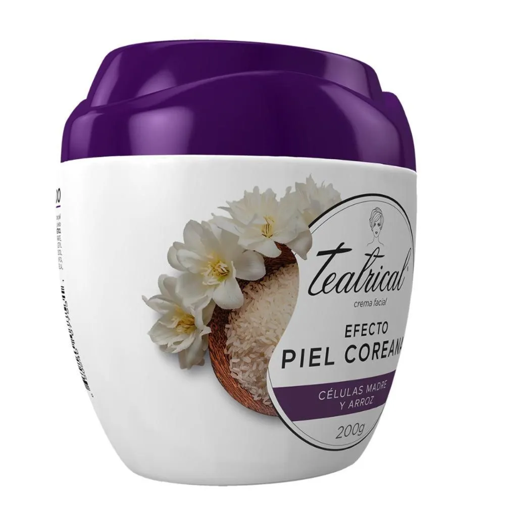 Teatrical Crema facial Teatrical piel coreana 200 grs