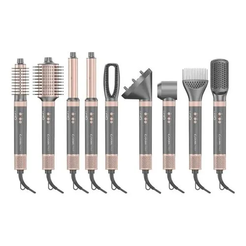Gama Italy Cepillo Secador Multistyler Ga.ma Italy Uniq Flow 9 En 1 Gris