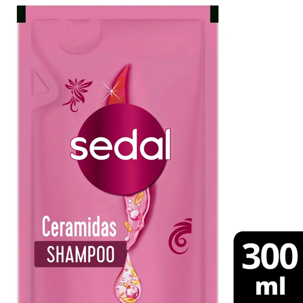 Sedal Shampoo Sedal ceramidas repuesto 300 cc.