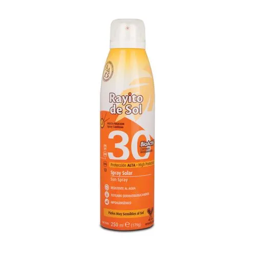 Rayito de Sol Protector Solar en Spray Rayitos del Sol Fps 30 x 250 ml