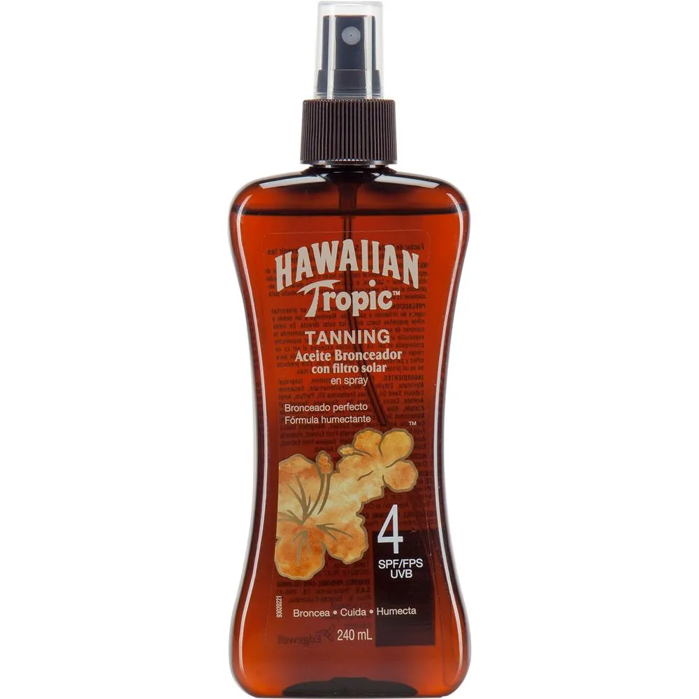 Hawaiian Tropic Aceite Bronceador Hawaiian Tropic x 240 ml
