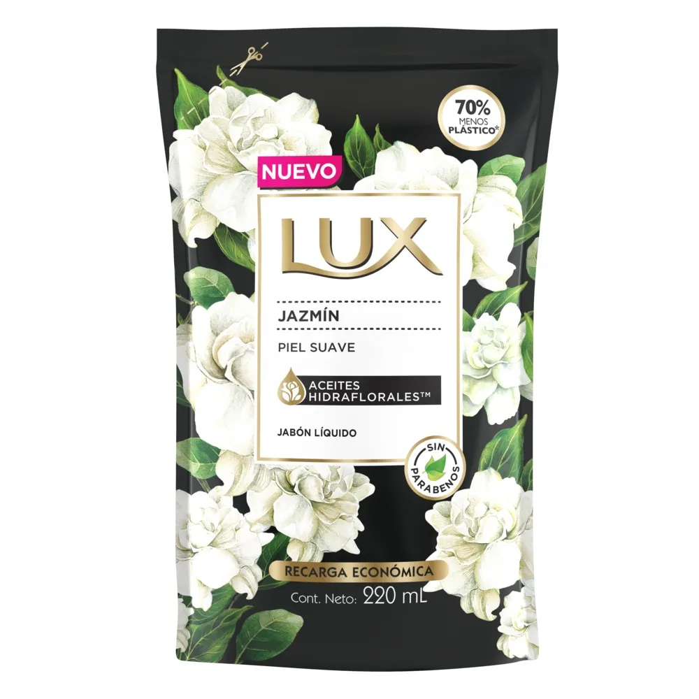 Lux Jabón Líquido para Manos Lux Jazmín Repuesto x 220 ml