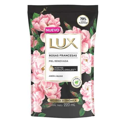 Lux Jabón Líquido para Manos Lux Rosas Francesas Repuesto x 220 ml