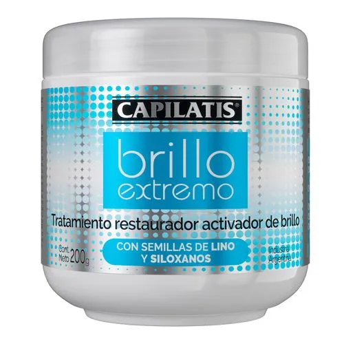 Capilatis Tratamiento Capilatis Restaurador Brillo Extremo x 200 g