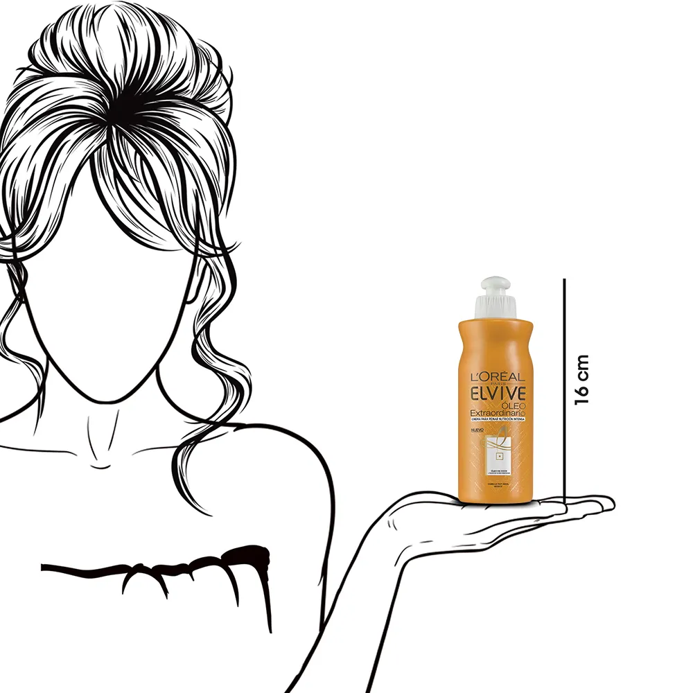 Elvive Crema para Peinar Elvive Óleo Extraordinario Coco x 250 ml