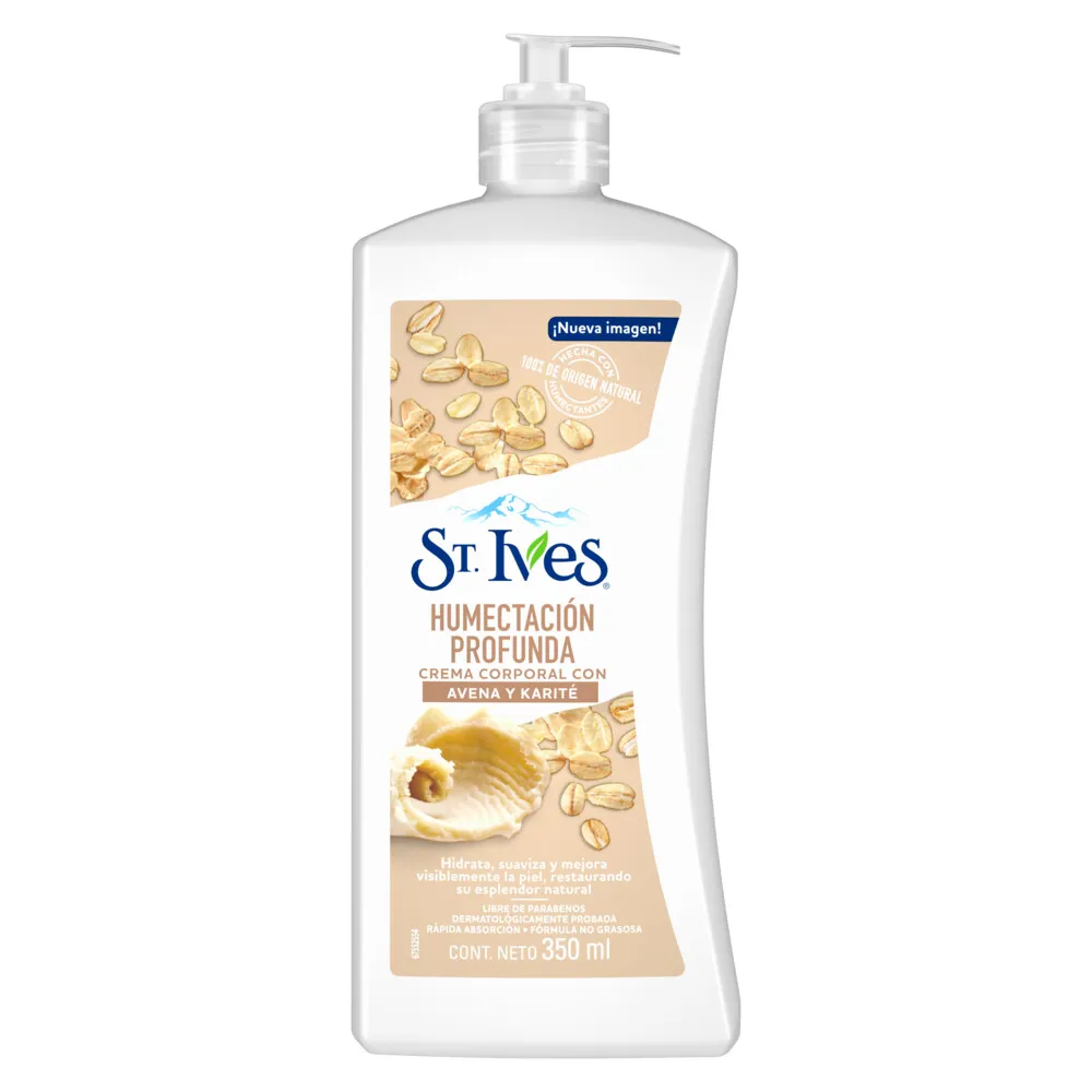 St. Ives Crema Corporal St. Ives Avena y Karité x 350 ml