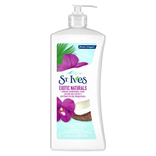 St. Ives Crema Corporal St. Ives Exotic Naturals x 350 ml