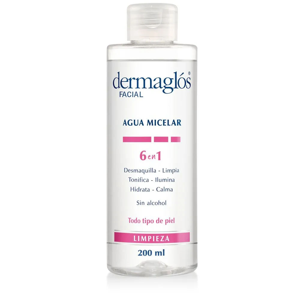 Dermaglós Agua Micelar Dermaglós 6 en 1 x 200 ml