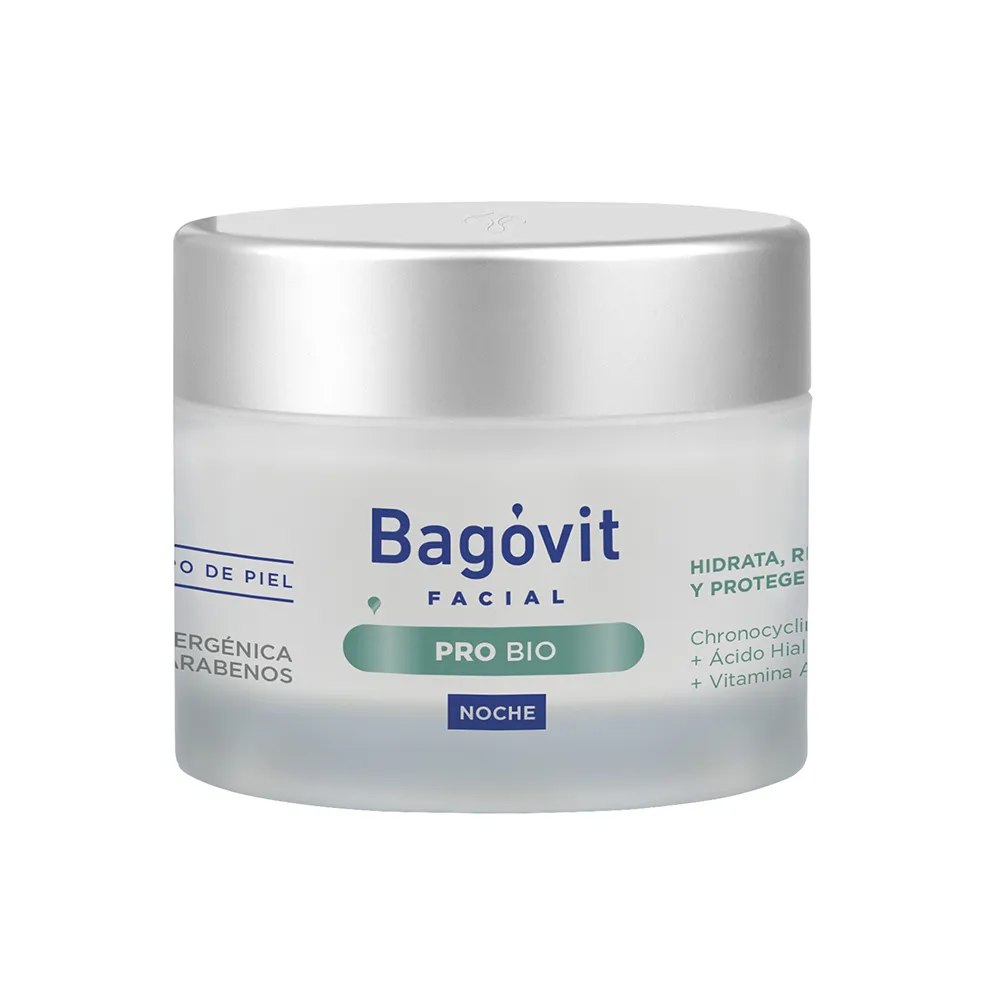 Bagóvit Crema Facial Bagóvit Pro Bio Noche Regeneradora Celular x 55 g