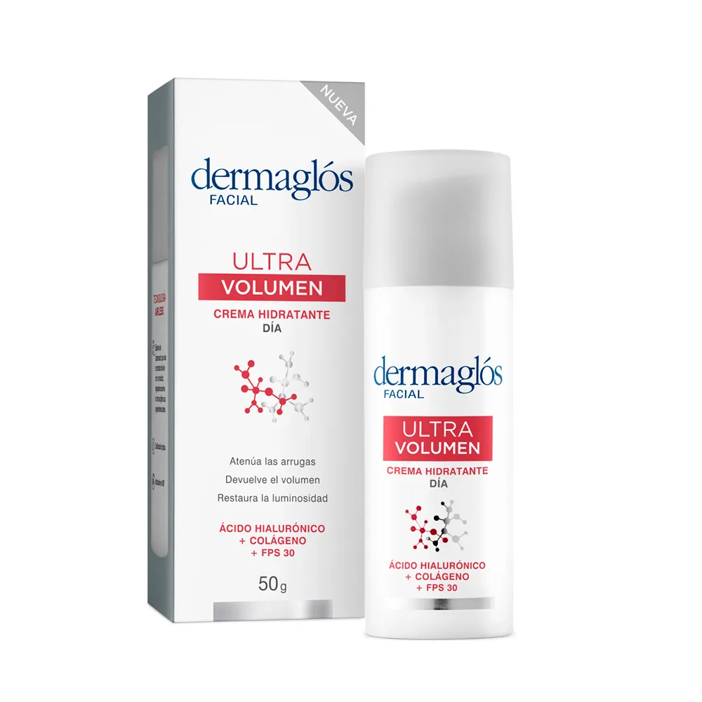 Dermaglós Crema Facial Dermaglós Hidratante de Día Fps 30 Ultra Volumen x 50 g