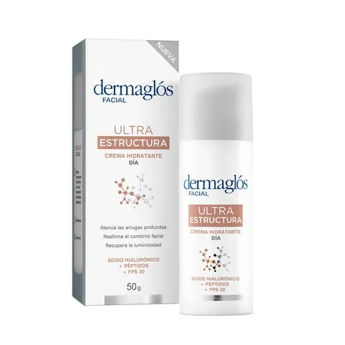 Dermaglós Crema Facial Dermaglós Hidratante de Día Fps 30+ Ultra Estructura x 50 g