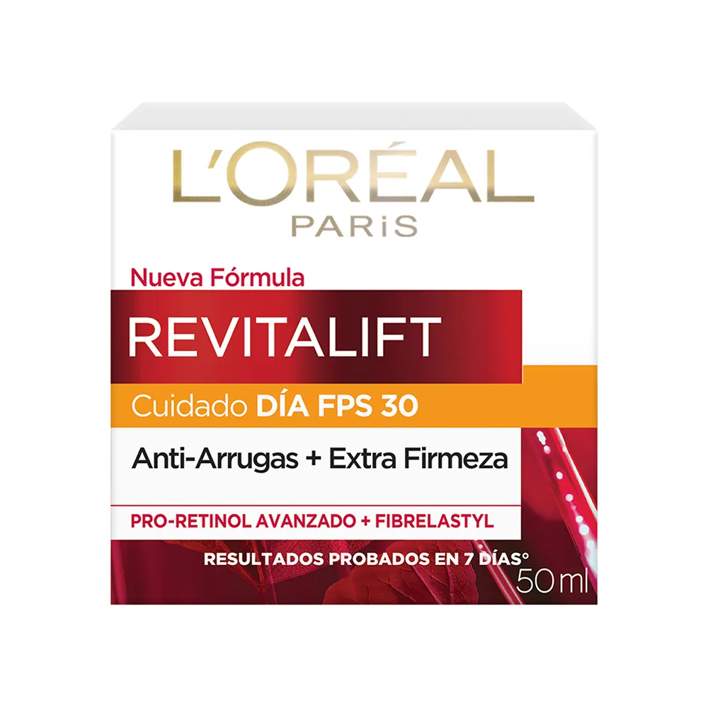 L'Oréal París Crema Cuidado L'Oreal París Revitalift Día FPS 30 x 50 ml