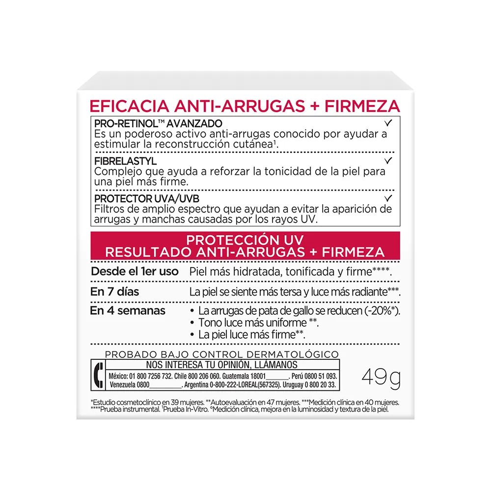 L'Oréal París Crema Cuidado L'Oreal París Revitalift Día FPS 30 x 50 ml