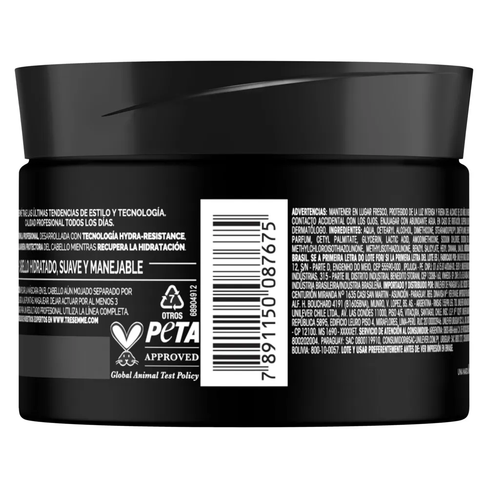Tresemmé Máscara de Tratamiento Tresemmé Hidratación Pro Activa x 300 g