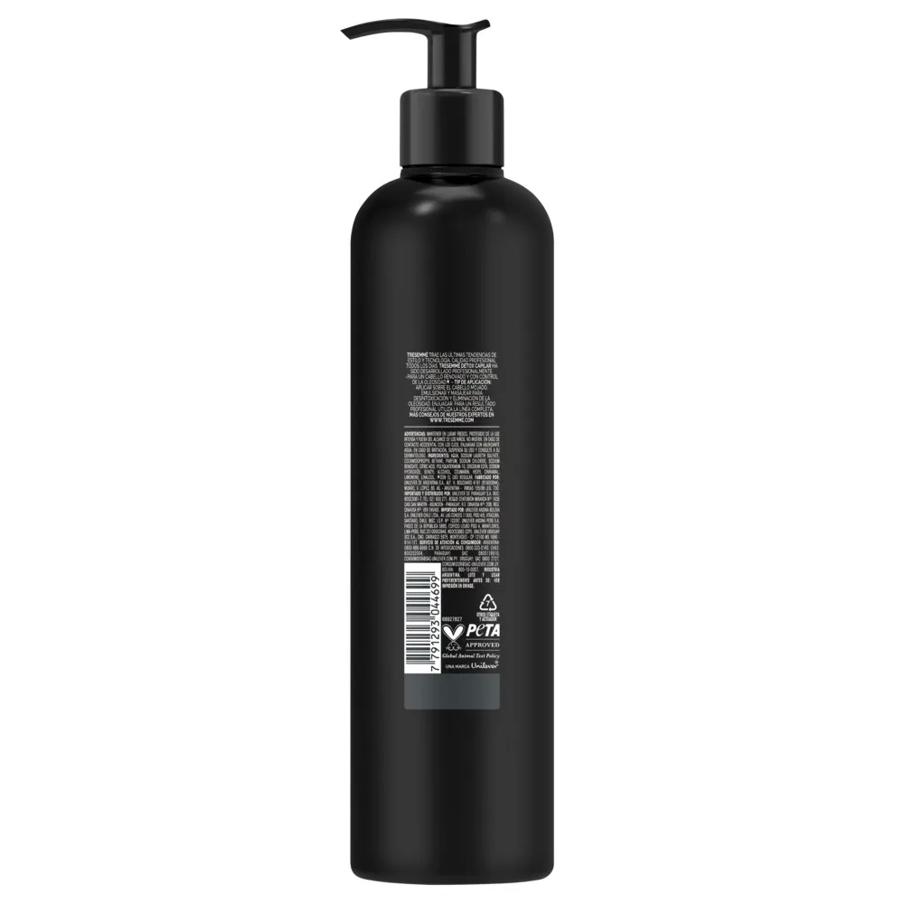 Tresemmé Shampoo Dosificador Tresemmé Detox Capilar x 500 ml