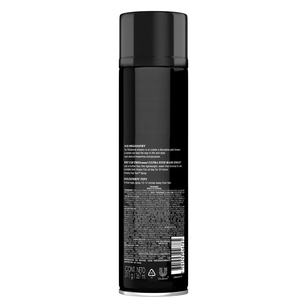 Tresemmé Spray Tresemmé Ultra-Fine Hold x 367 ml