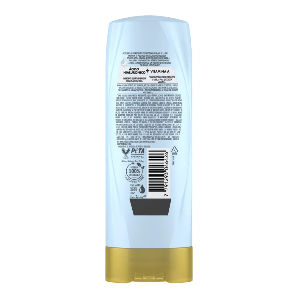 Sedal Acondicionador Sedal Hialurónico + Vitamina A x 190 ml