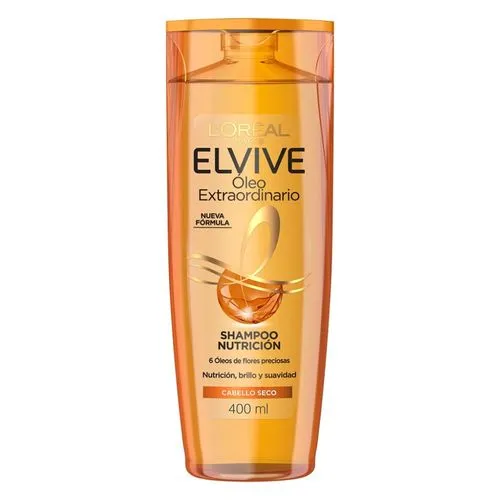 Elvive Shampoo Elvive Óleo Extraordinario Nutrición x 400 ml