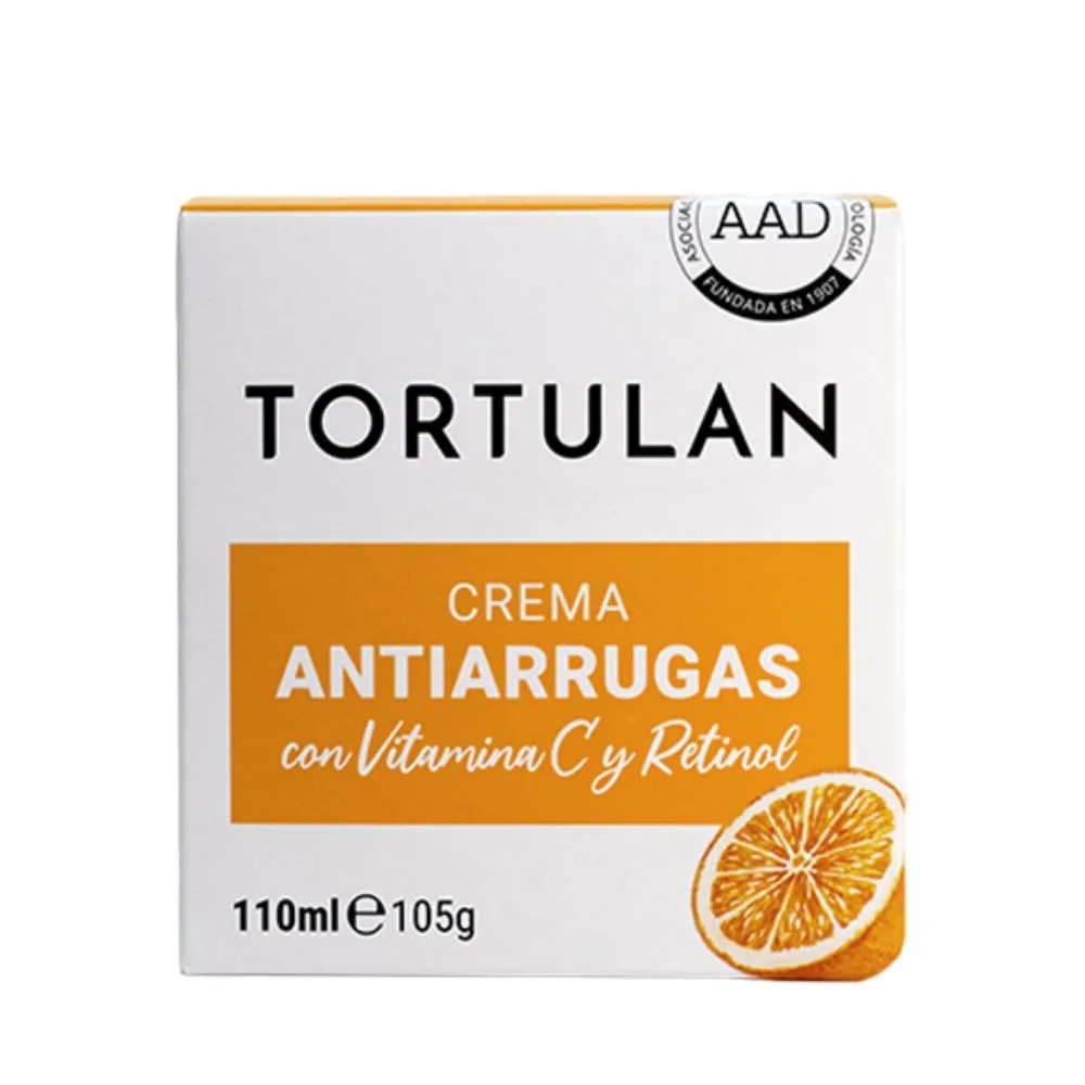 Tortulan Crema Facial Anti-Arrugas Tortulan Vitamina C y Retinol x 110 ml