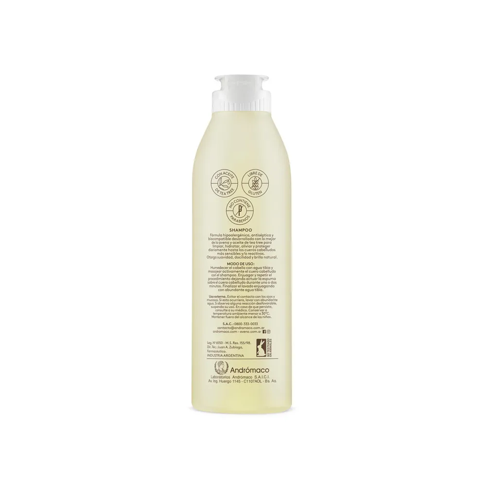 Aveno Shampoo Aveno Hidratante y Emoliente x 250 ml