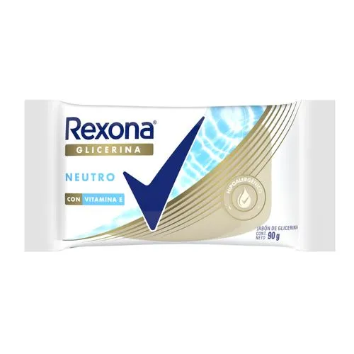Rexona Jabón en Barra Rexona de Glicerina Neutro x 90 g
