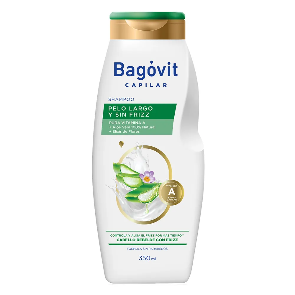 Bagóvit Shampoo Bagóvit Pelo Largo y Sin Frizz x 350 ml