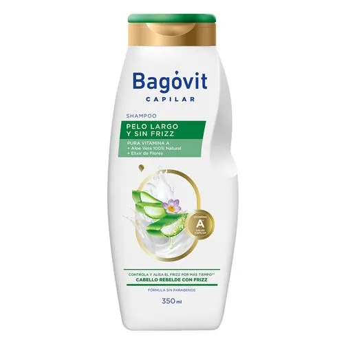 Bagóvit Shampoo Bagóvit Pelo Largo y Sin Frizz x 350 ml