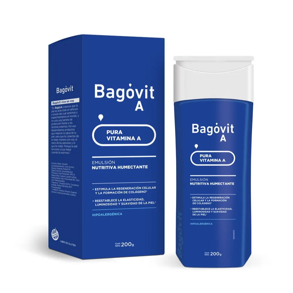 Bagóvit Emulsión Corporal Bagóvit Nutritiva Humectante x 200 ml