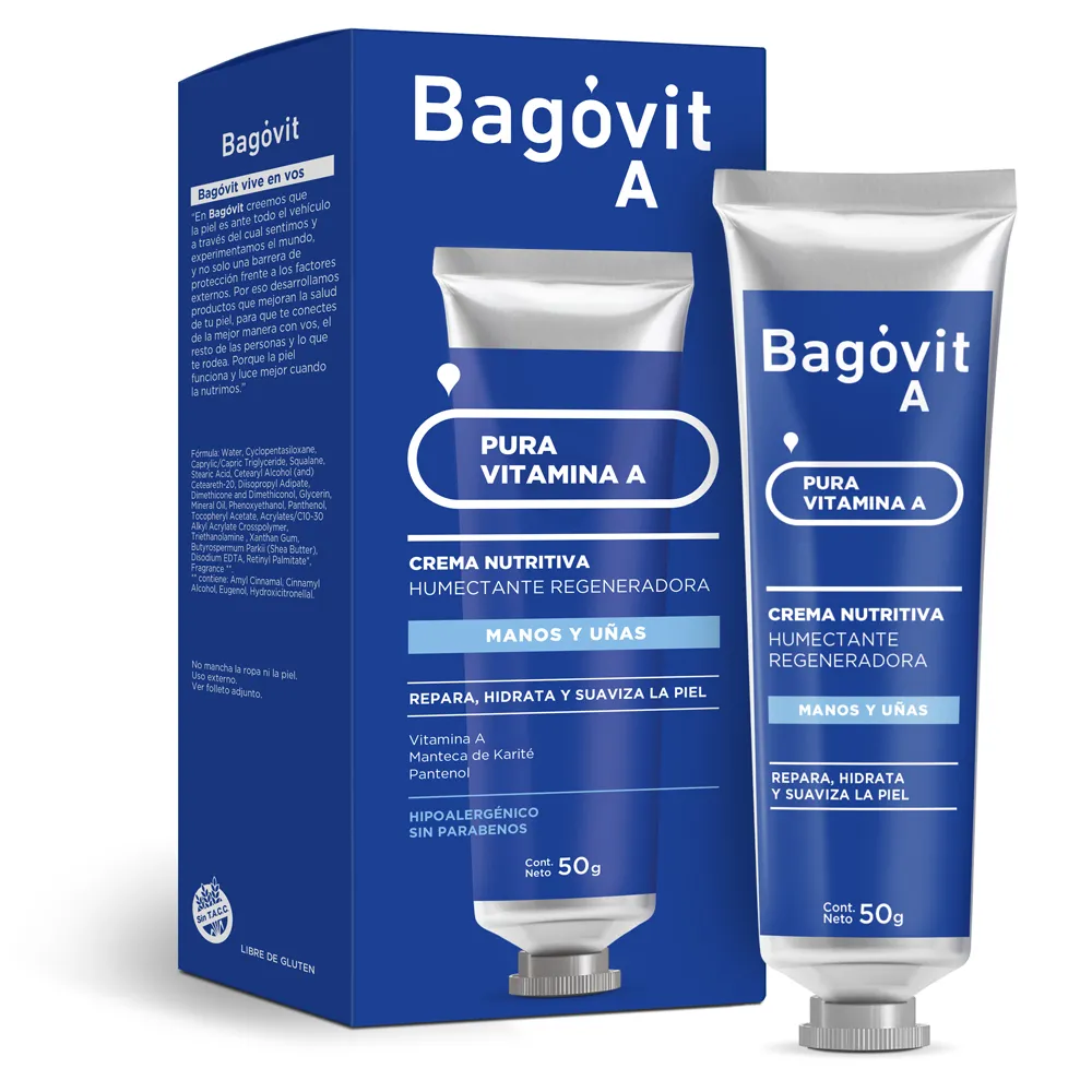 Bagóvit Crema Bagóvit para Manos y Uñas x 50 g