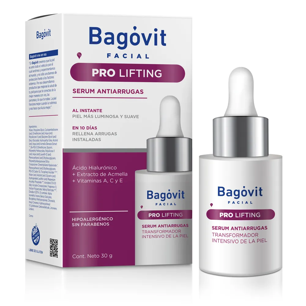 Bagóvit Sérum Antiarrugas Bagovit Facial Pro Lifting x 30 g