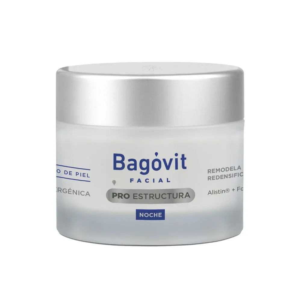Bagóvit Crema Facial Bagóvit Pro Estructura Antiarrugas de Noche x 55 g