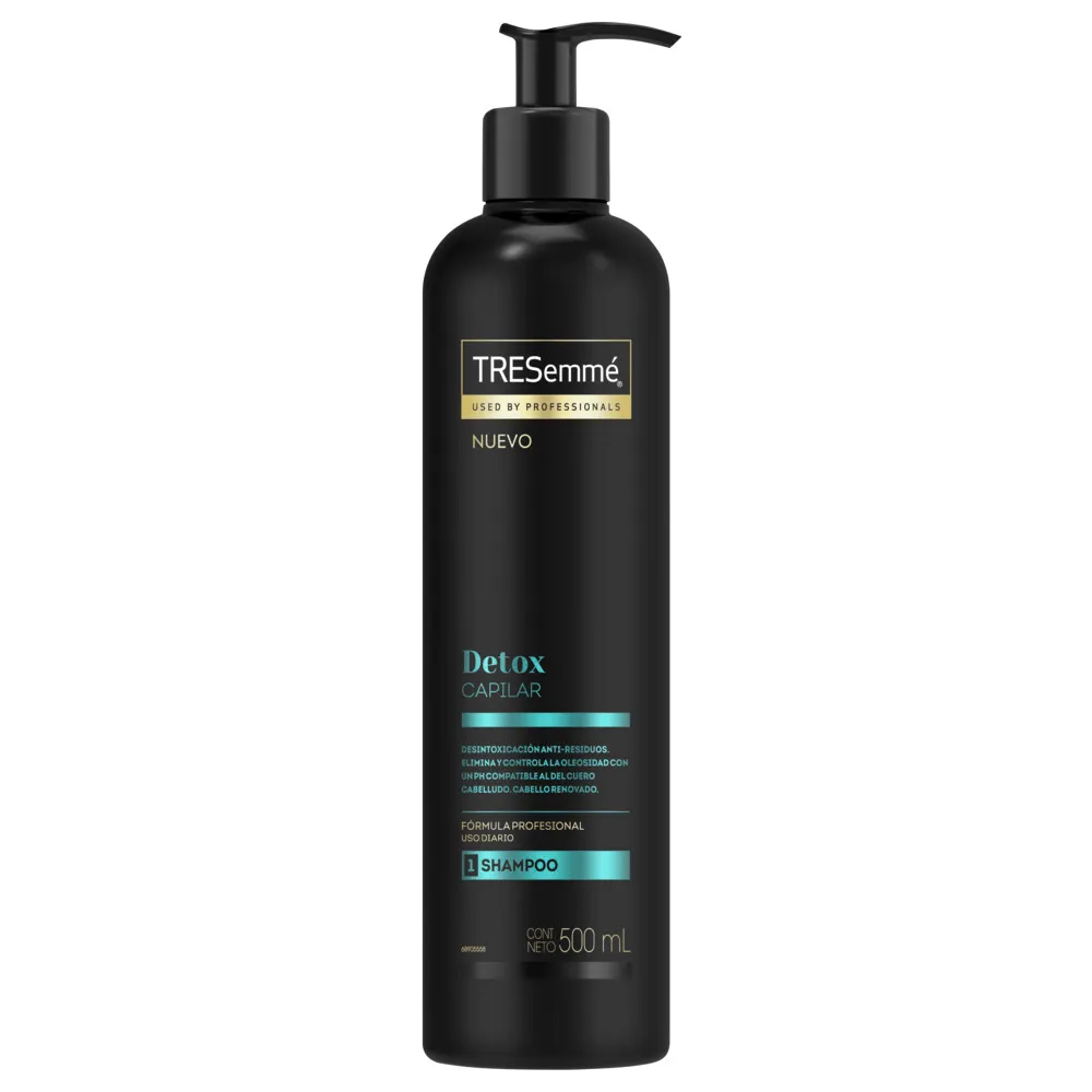 Tresemmé Shampoo Dosificador Tresemmé Detox Capilar x 500 ml