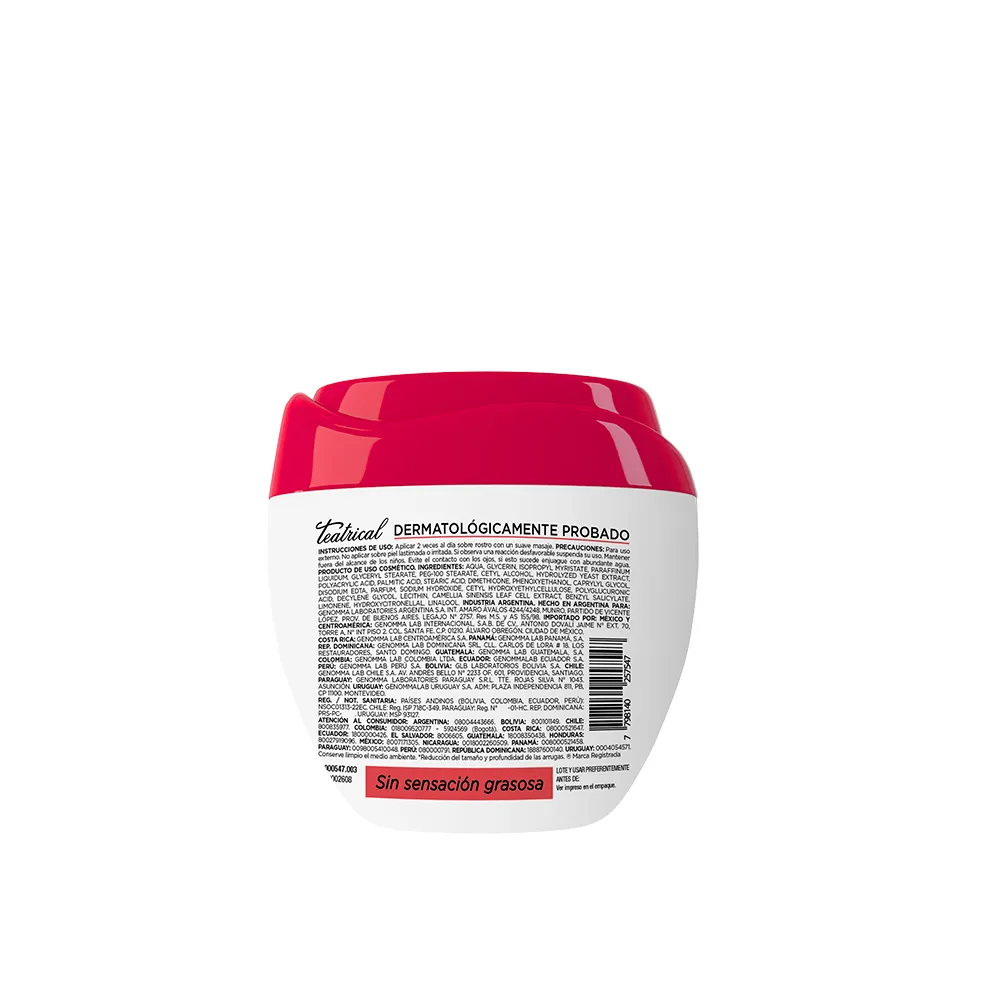 Teatrical Crema Facial Teatrical Antiarrugas x 100 g