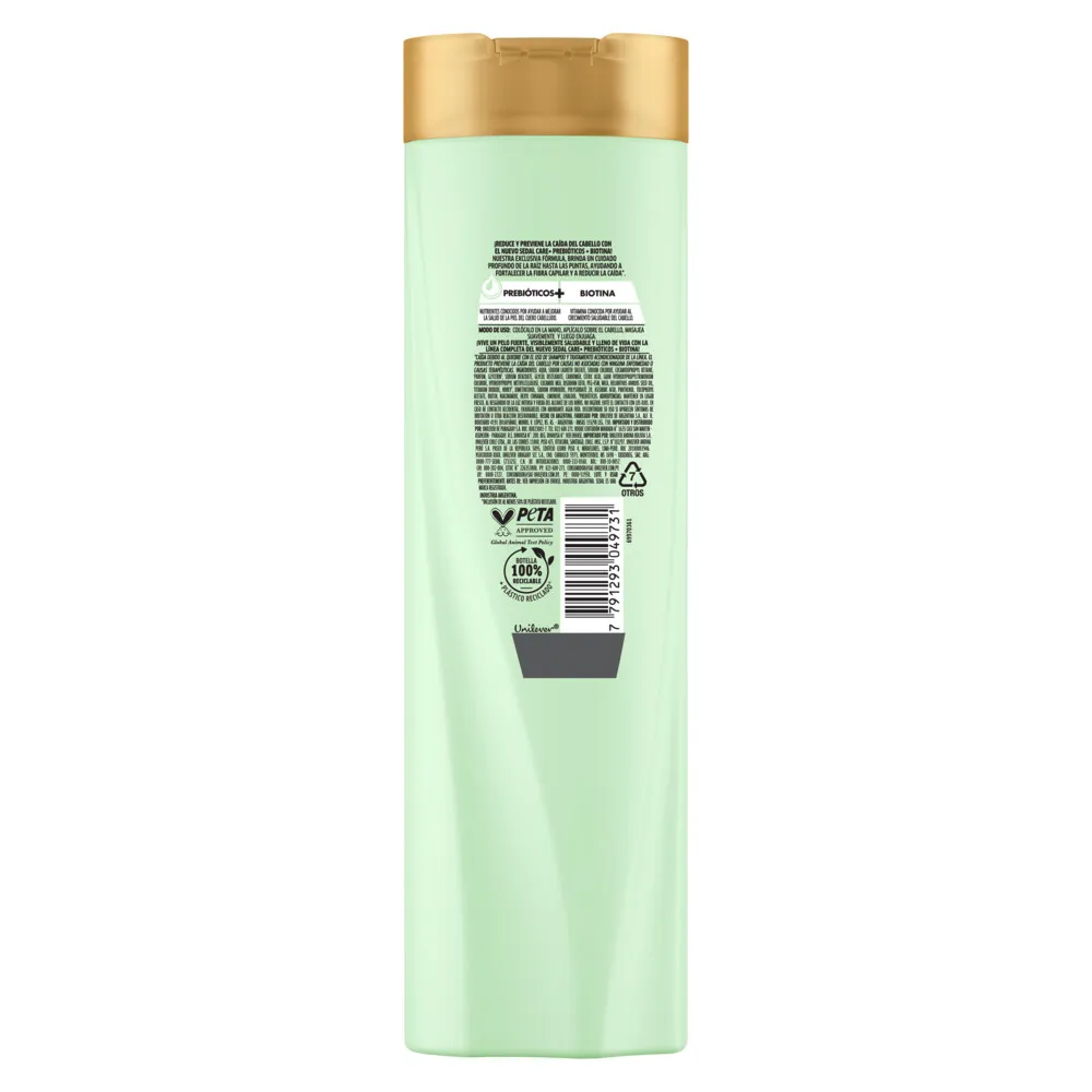 Sedal Shampoo Sedal Prebióticos+Biotina x 190 ml