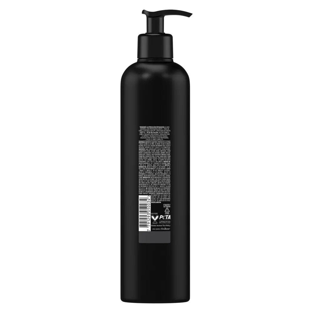 Tresemmé Shampoo Dosificador Tresemmé Cauterización Reparadora x 500 ml