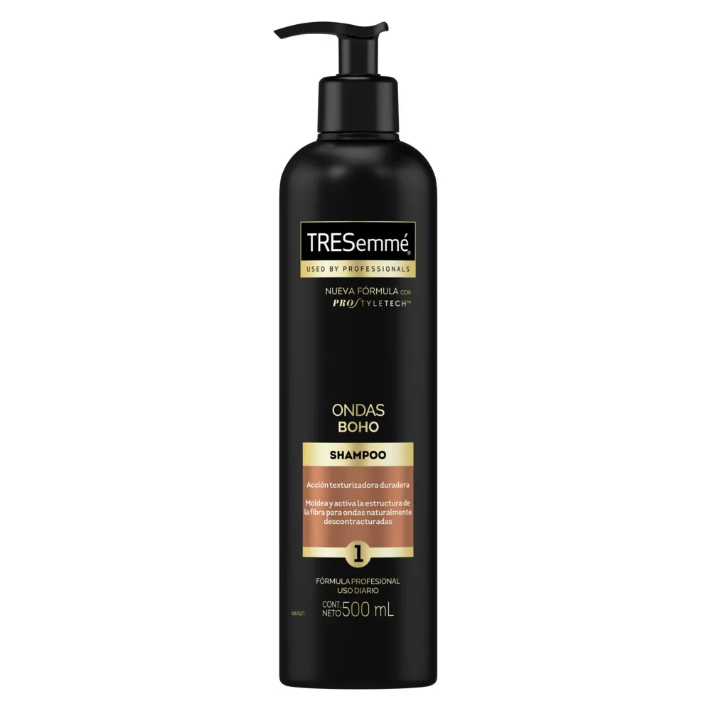Tresemmé Shampoo Dosificador Tresemmé Ondas Boho x 500 ml
